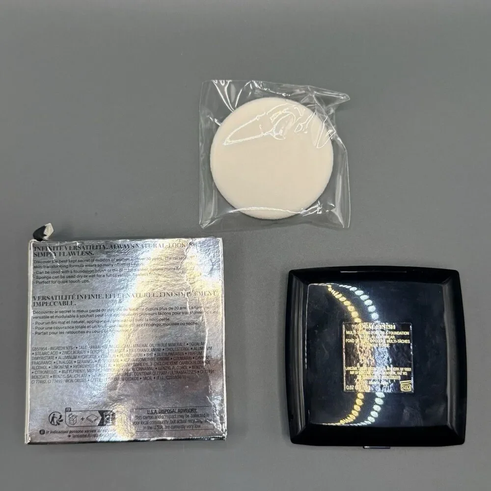 Lancome Dual Finish Powder Foundation 340N New Compact Makeup